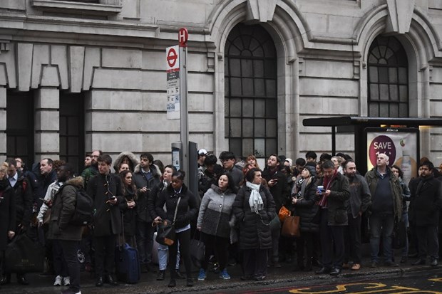 Londra'da grev kaosu