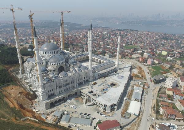 Çamlıca Camisi'nin yüzde 80'ni tamamlandı