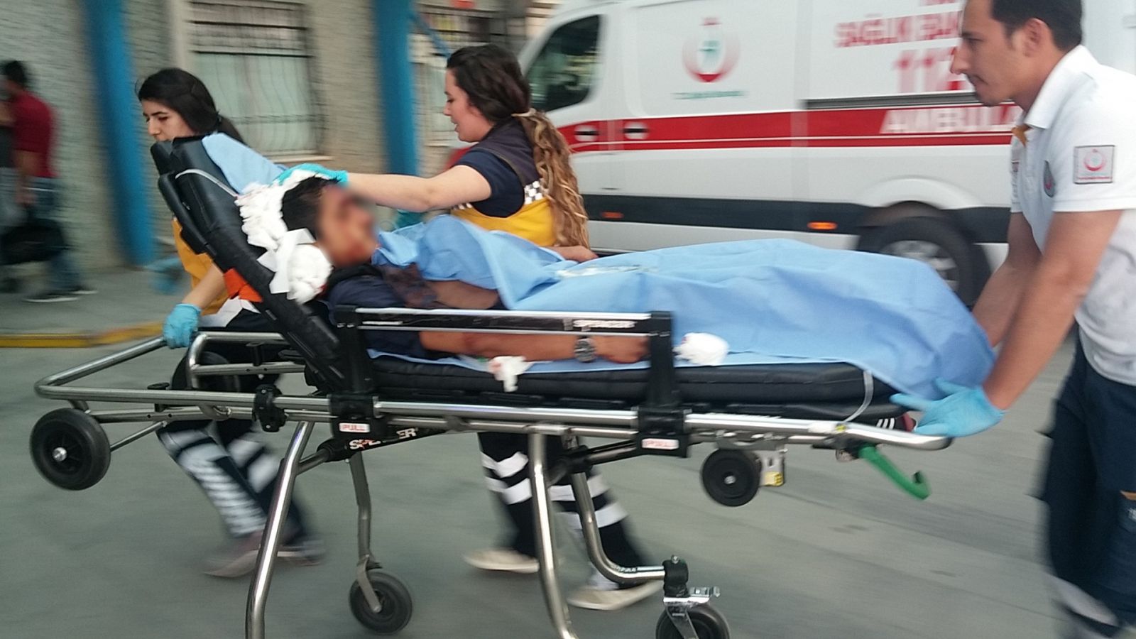 Konya'da iki Suriyeli aile birbirine girdi