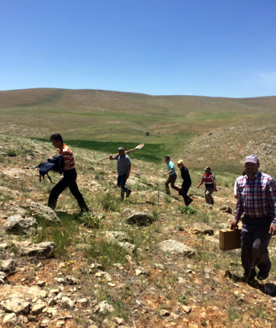 Bir haftalık kızını öldürüp, araziye gömdü