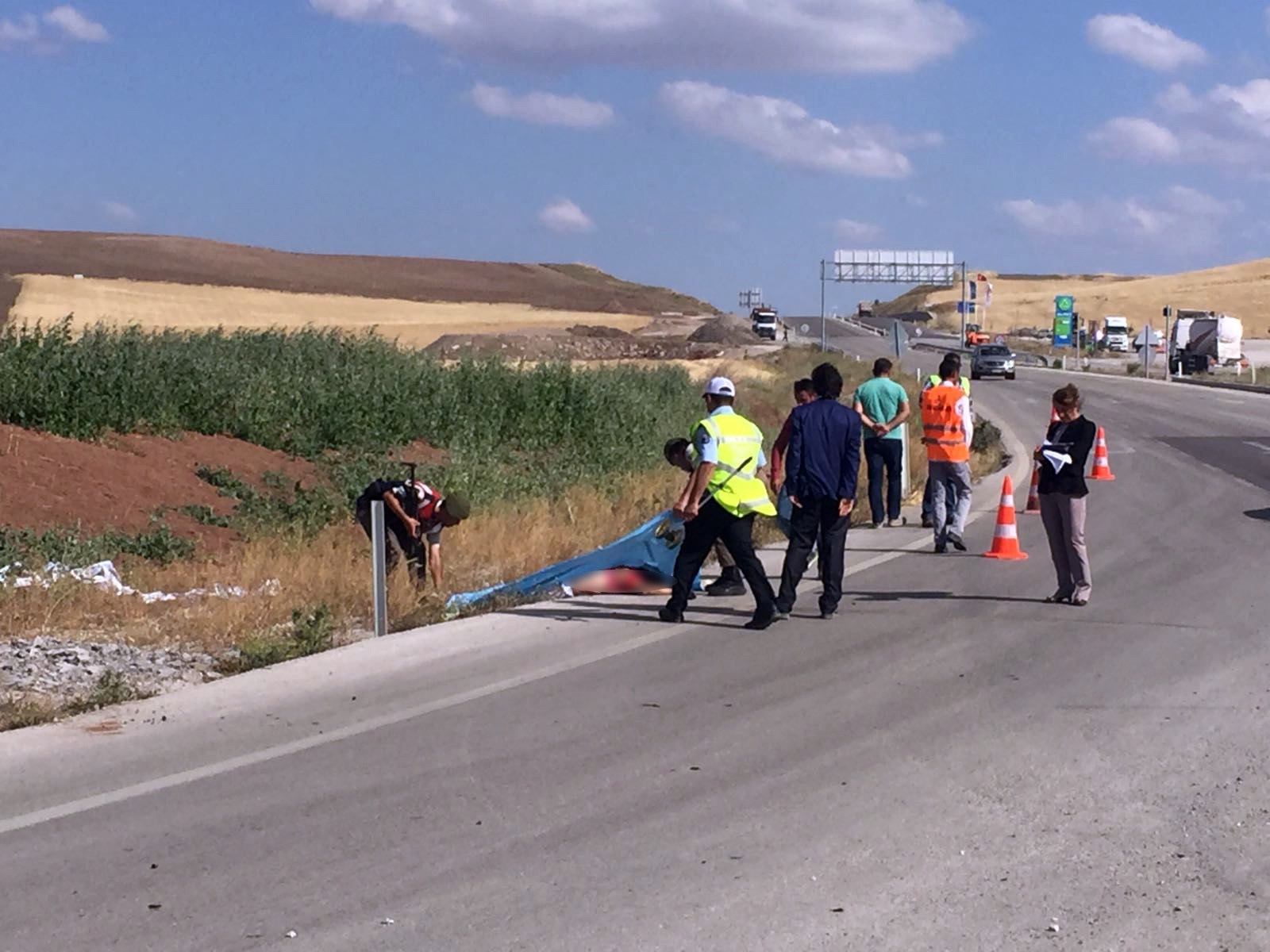 Çorum'da feci kaza: 3 ölü, 32 yaralı