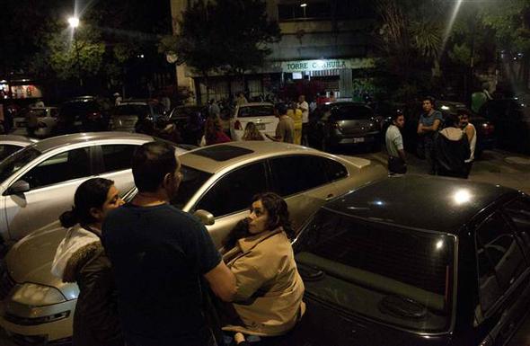 Meksika'da 8,1'lik depremin ardından alarm verildi