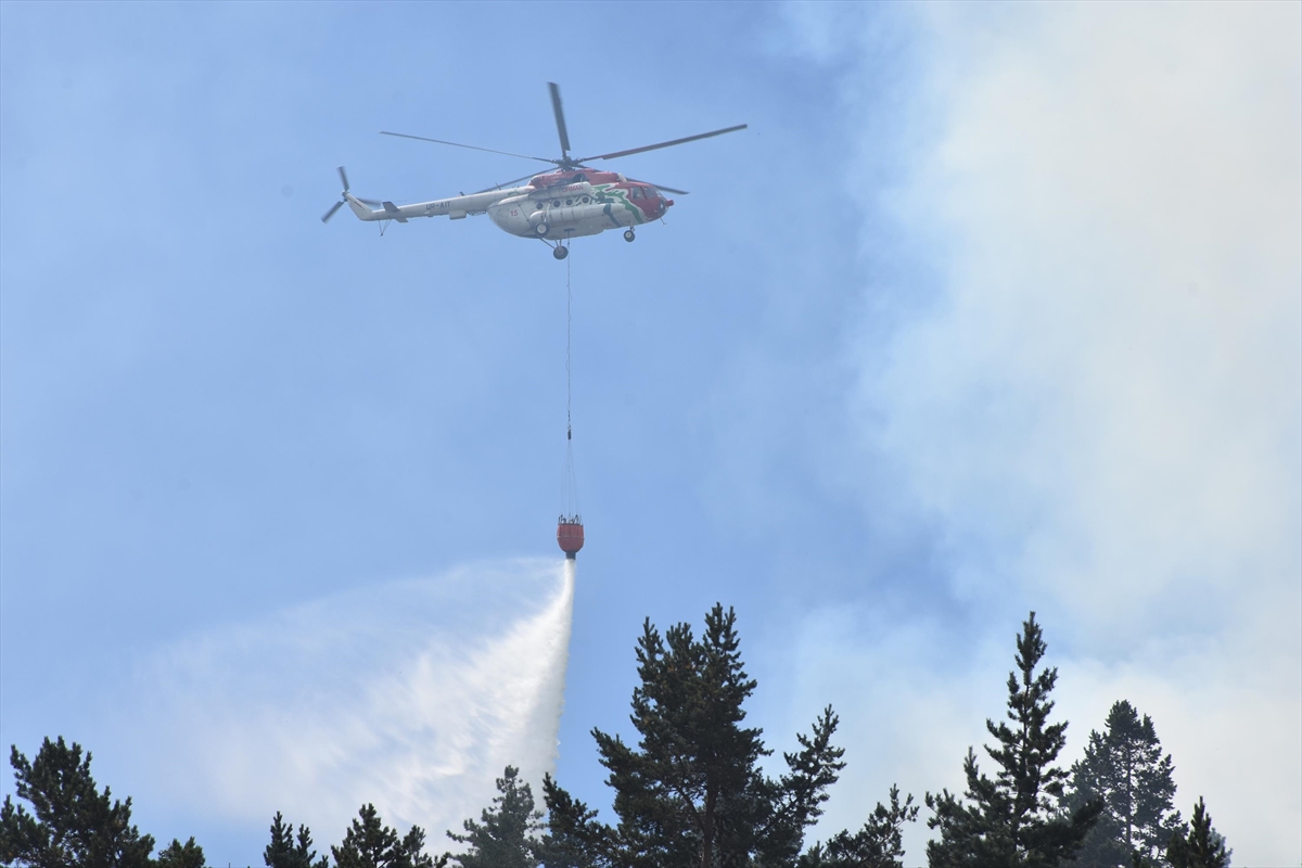 Kütahya'daki yangın 3. gününde