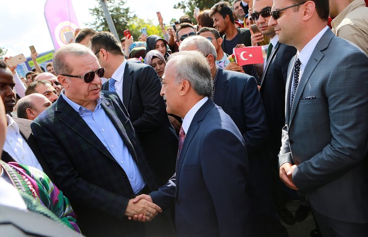 Cumhurbaşkanı Erdoğan Erzurum'da!