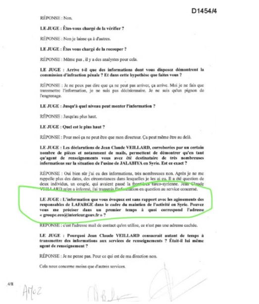 Fransız çimento şirketi Lafarge’ın DEAŞ’e ödeme yaptığına ilişkin belgeler ortaya çıktı