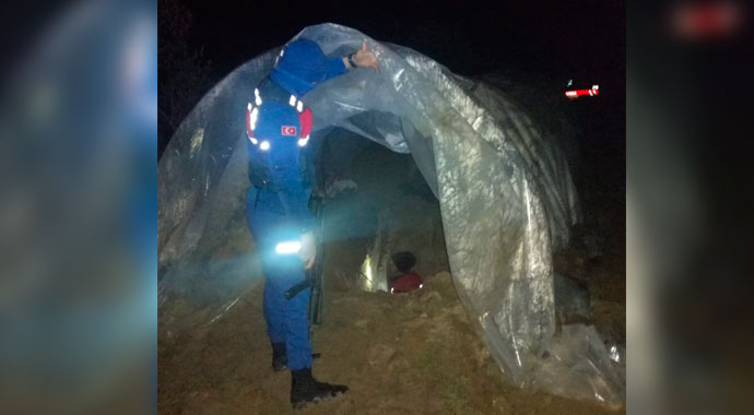 Kaçak kazı yaparken suç üstü yakalandılar