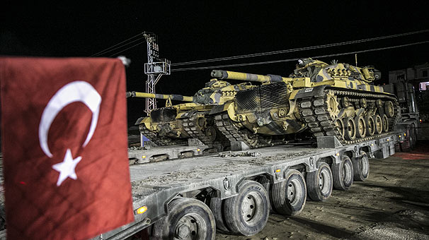 Afrin'e kara harekâtı başladı (Afrin Son Dakika Gelişmeleri)