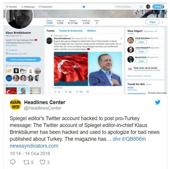 'Gezici' Alman devine 'Erdoğan' darbesi!