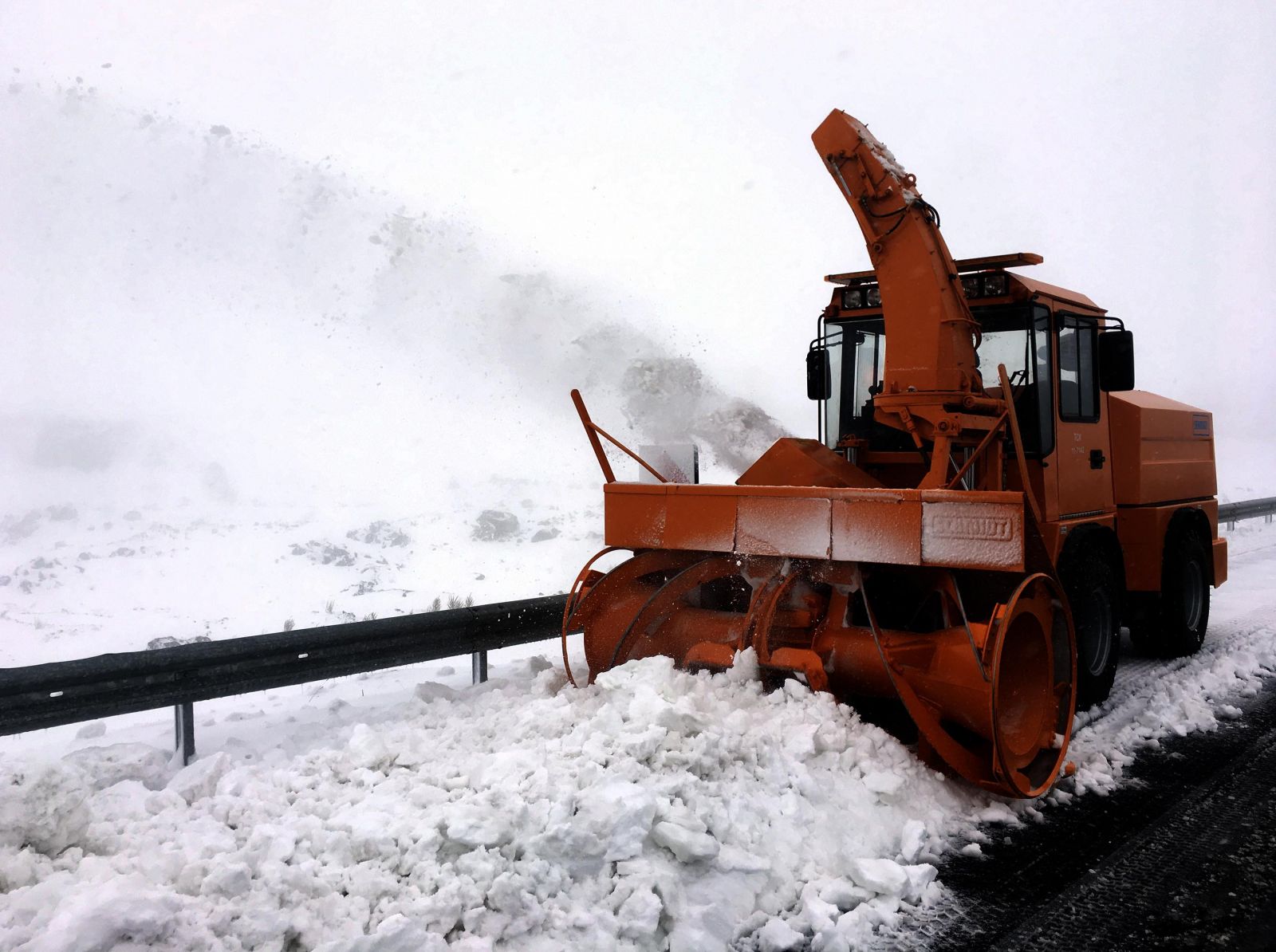 Erciyes'te kar kalınlığı 20 santime ulaştı