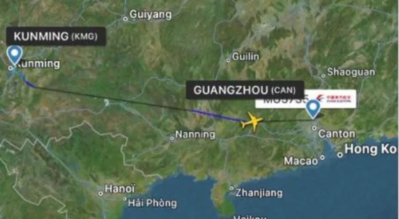 Çin'de 133 kişiyi taşıyan Boeing 737 yolcu uçağı düştü