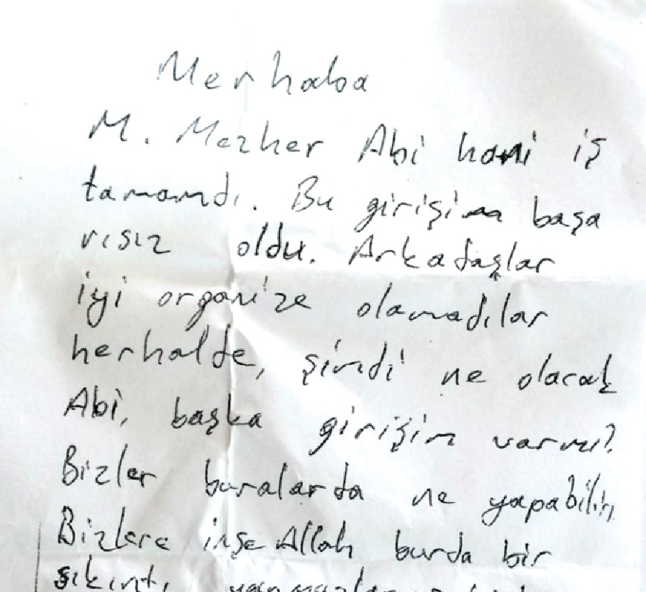 Gülen’in yeğenine not: Hani iş tamamdı?