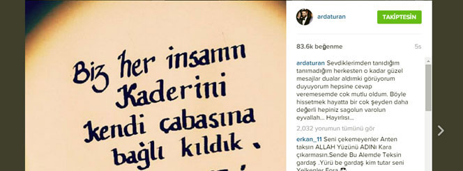 Arda Turan'dan ilk maç öncesi ayet paylaşımı