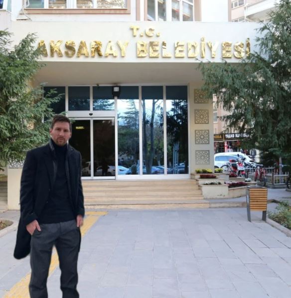 Messi’nin pozu Türkiye’de alay konusu oldu
