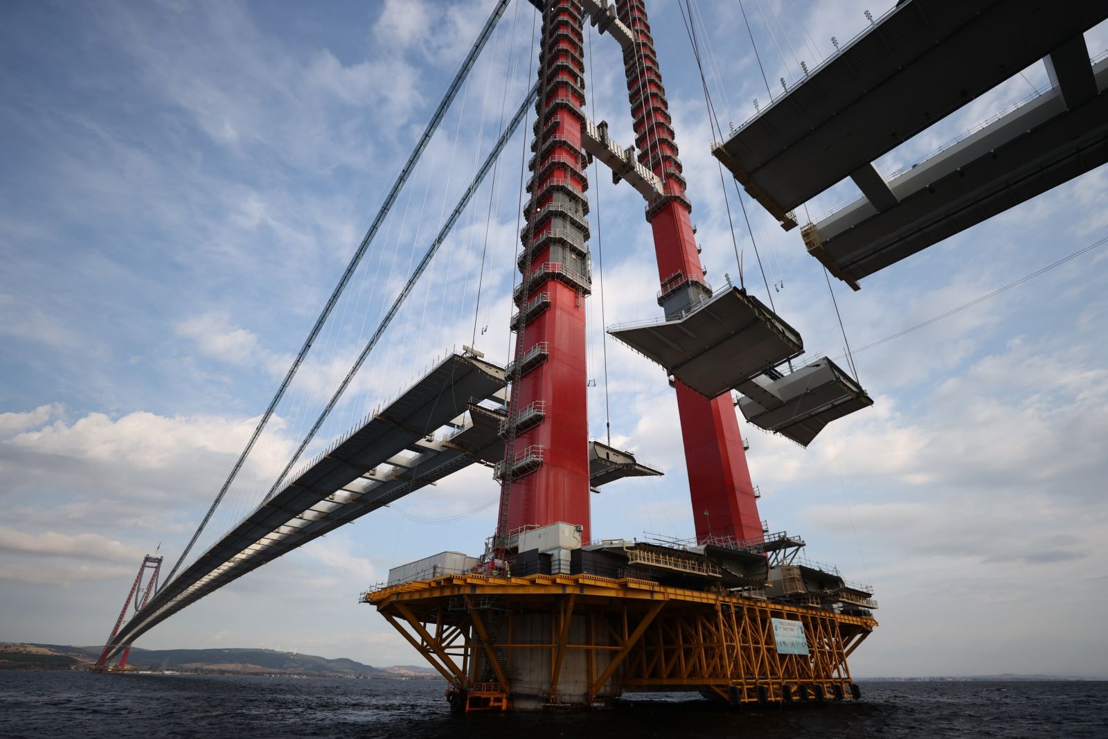 1915 Çanakkale Köprüsü dünya basınına damga vurdu!