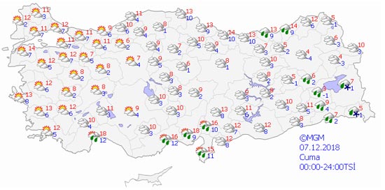 Meteoroloji'den yeni hava durumu raporu! Bu hafta hava nasıl olacak? (3-7 Aralık hava durumu)