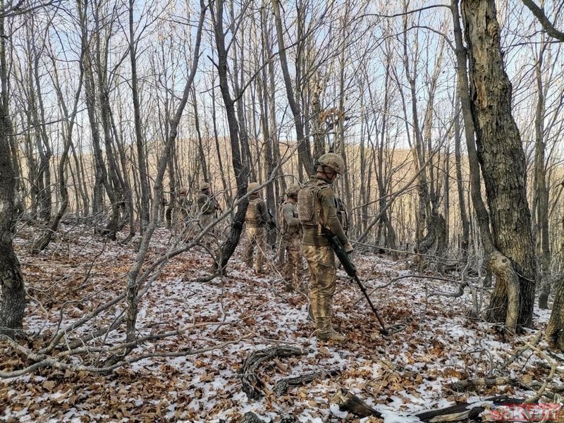 Eren Kış-12 Tendürek operasyonu başlatıldı: 450 personel sahada