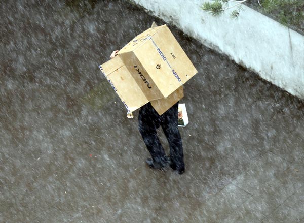 Ardahan'da kış bitmiyor!