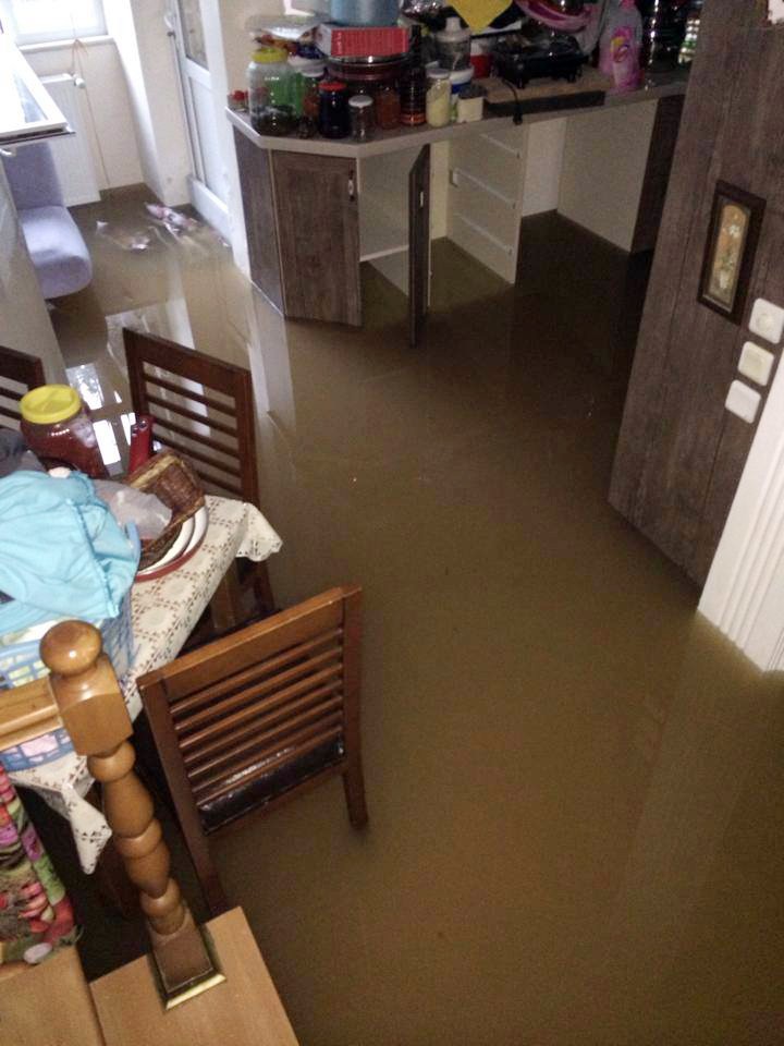 Ünye sele teslim! Son 10 yılın en büyük yağışı