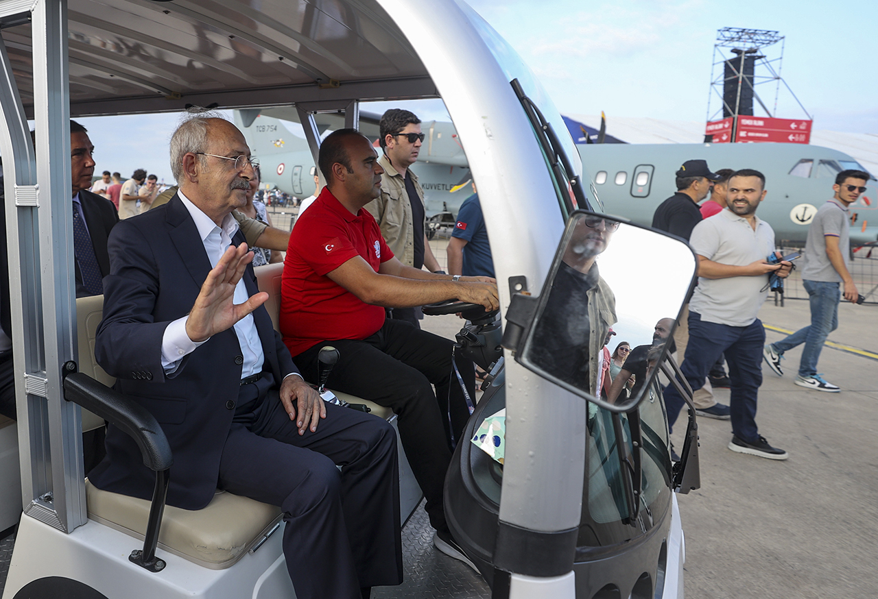 Kemal Kılıçdaroğlu, TEKNOFEST'e gitti