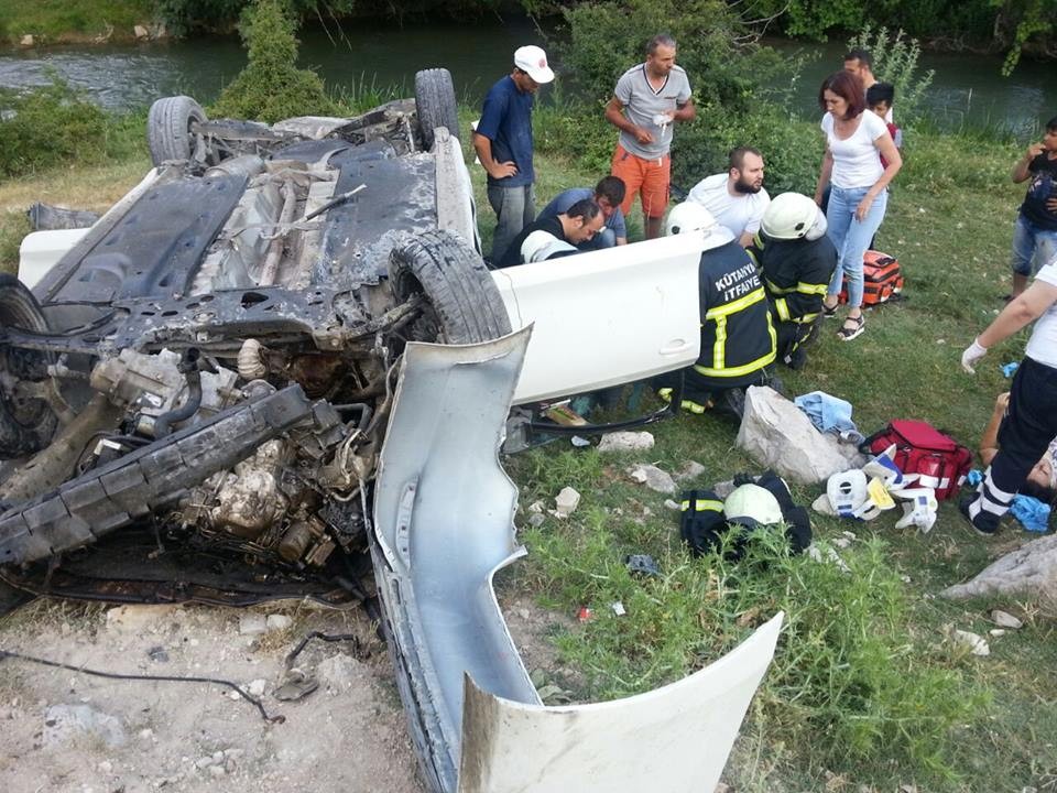 Kütahya’da feci kaza: 2 çocuk öldü