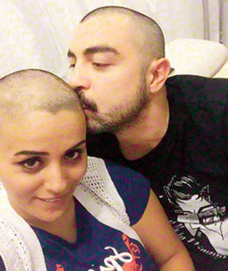 Gelinlik provasında kansere yakalandığını öğrendi