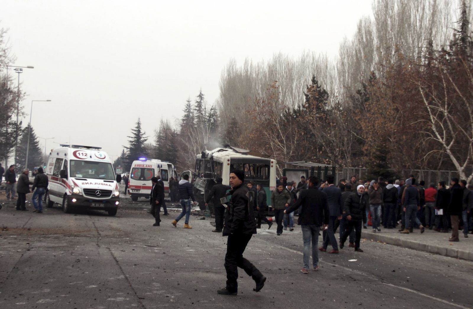 Kayseri'de bombalı araçla terör saldırısı: 14 şehit, 55 yaralı (Kayseri patlama | Şehit, yaralı sayısı)