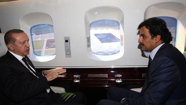 Erdoğan havalimanında bizzat karşıladı!