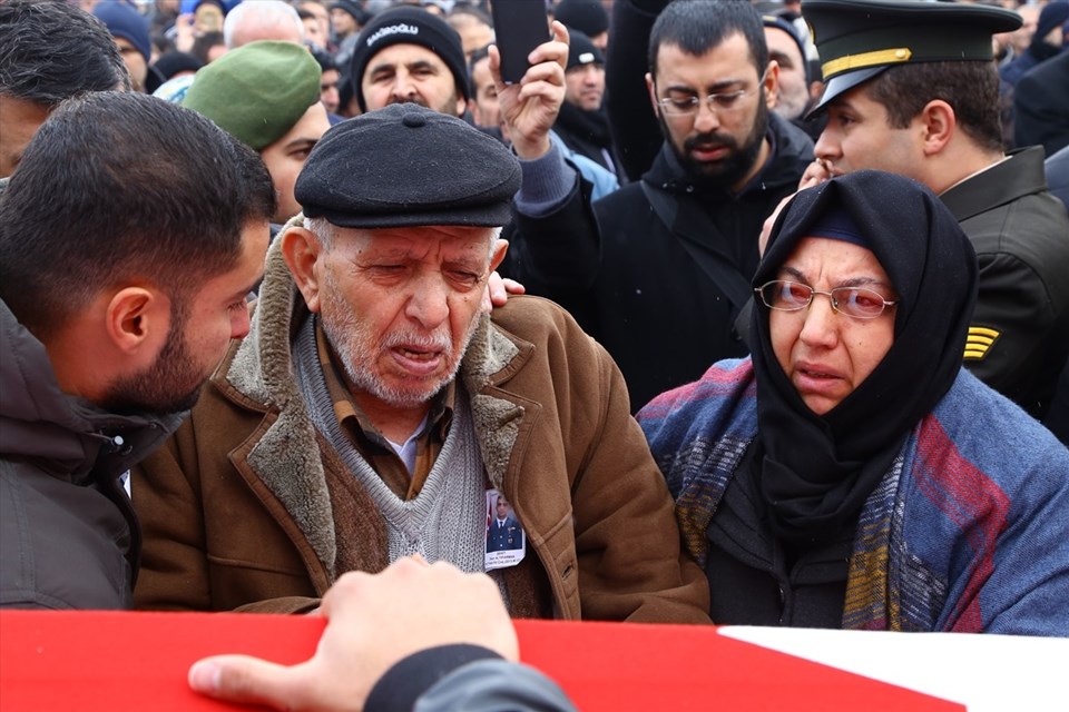 Fırat Kalkanı şehidi son yolculuğuna uğurlandı