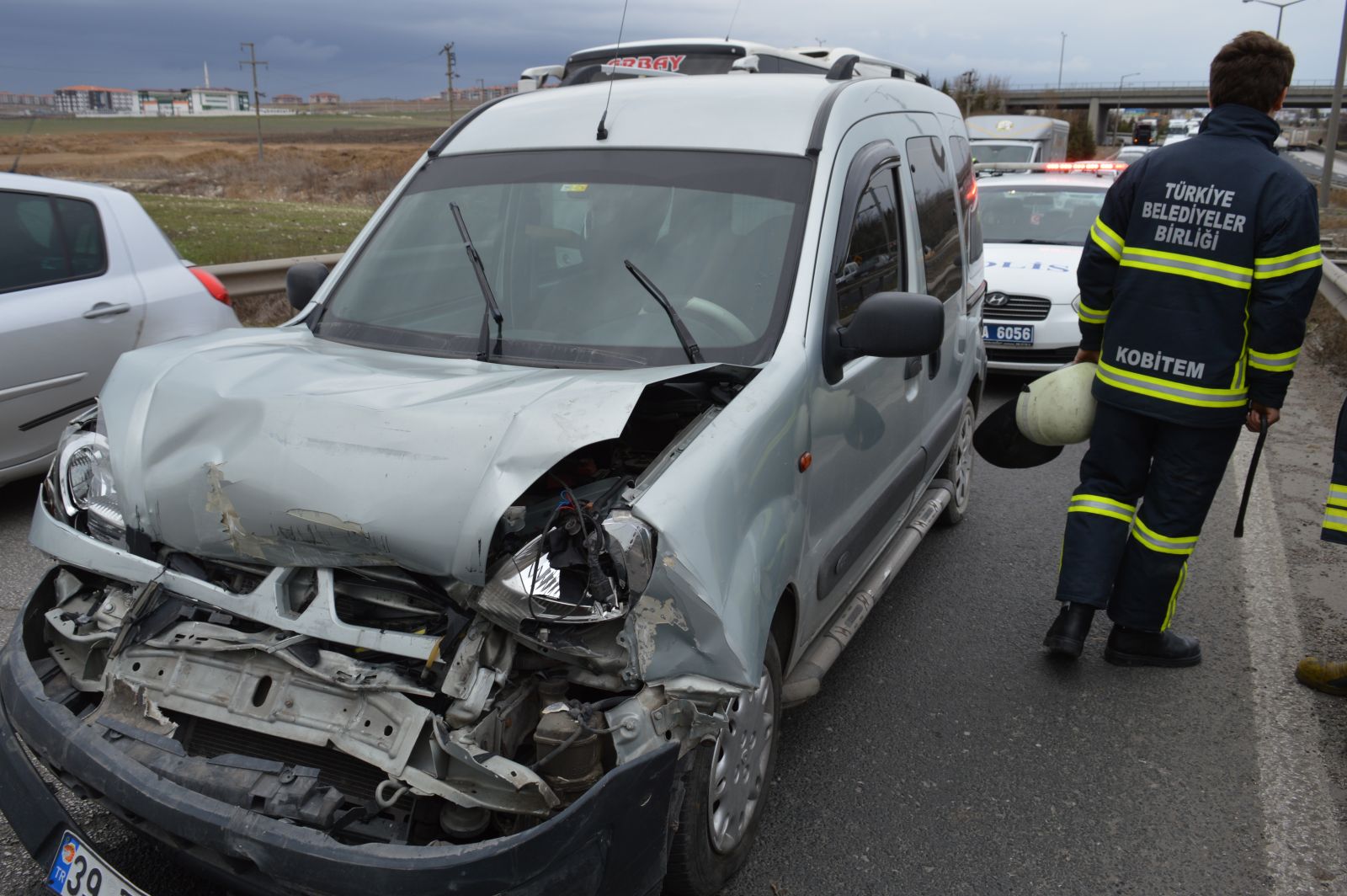 Kırklareli Lüleburgaz'da zincirleme trafik kazası: 29 yaralı