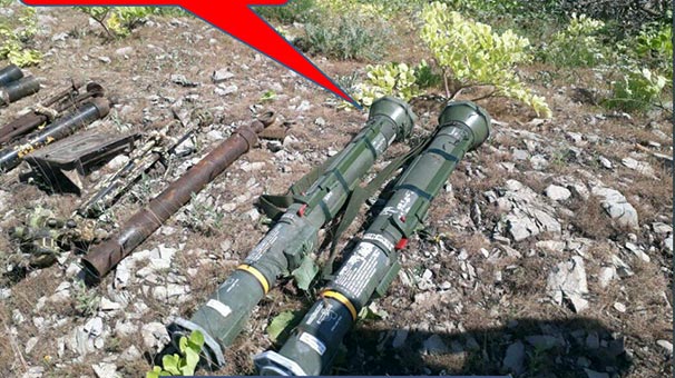 ABD'nin PYD'ye verdiği füze ve tanksavarlar Uludure'de bulundu