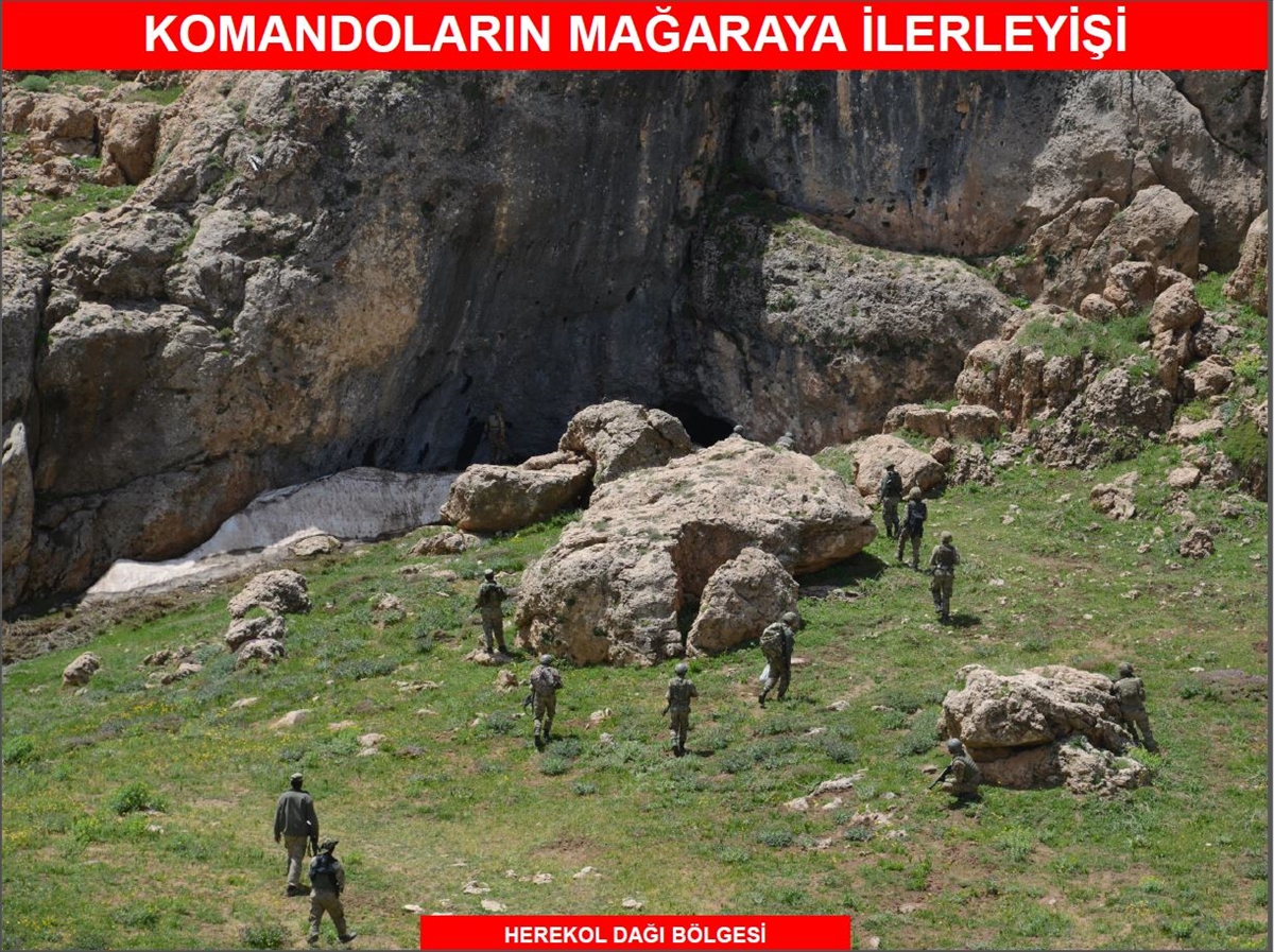 Siirt'te teröristlerin kullandığı 38 mağara bulundu