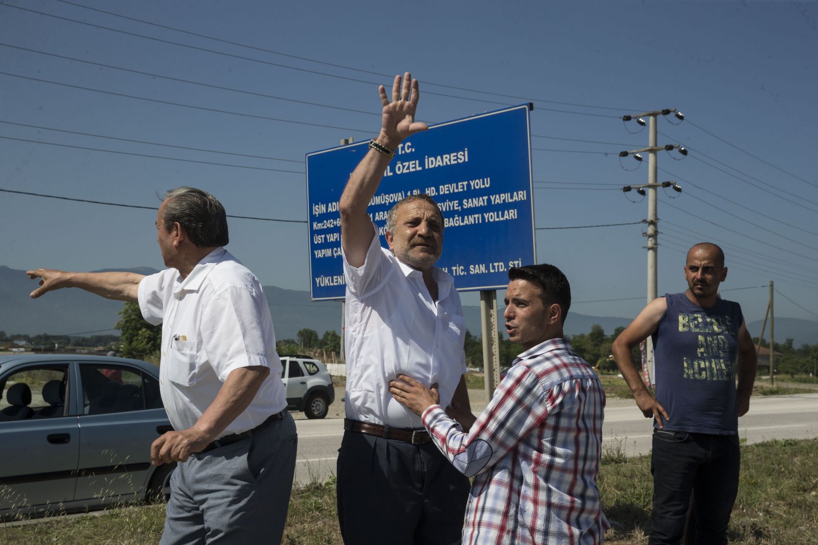 Düzce'de Kemal Kılıçdaroğlu'na tepki