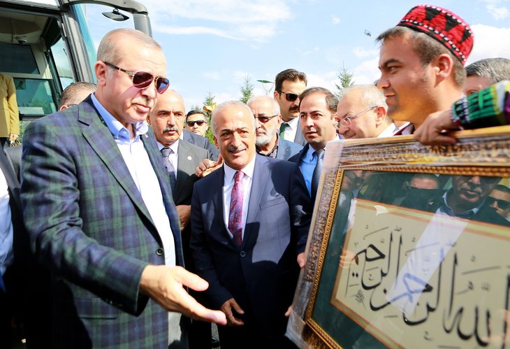 Cumhurbaşkanı Erdoğan Erzurum'da!