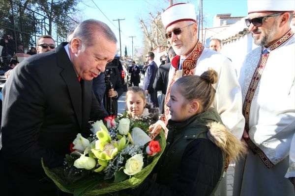 Cumhurbaşkanı Erdoğan Gümülcine'de
