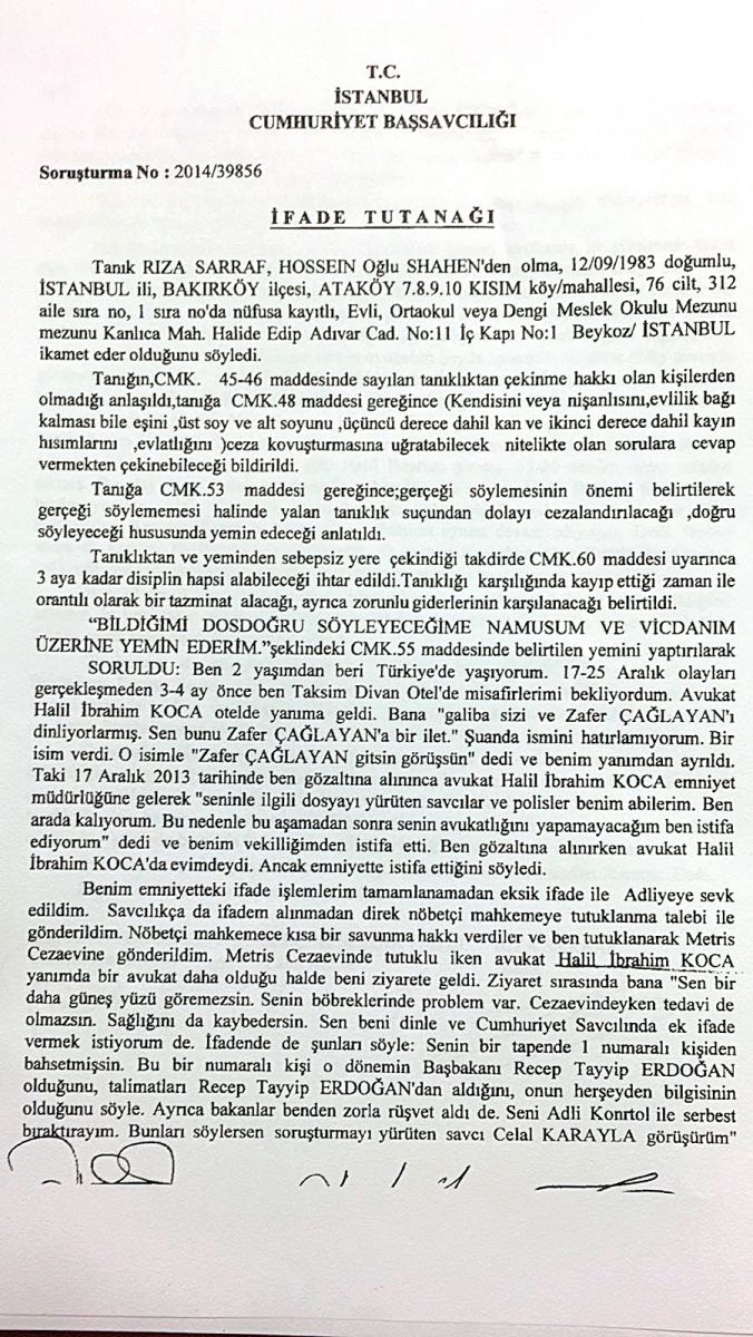 "Erdoğan’ı suçla seni kurtaralım" "Erdoğan’ı suçla seni kurtaralım"