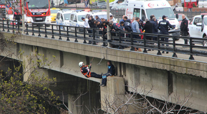 Görenler neden intihar edeceğini değil, oraya nasıl çıktığını merak ettiler