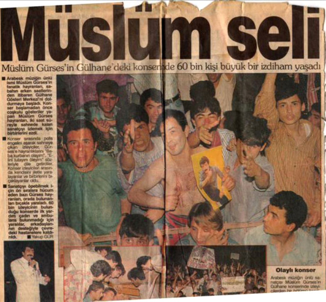 Müslüm Gürses'in gerçek adı Müslüm Akbaş'mış