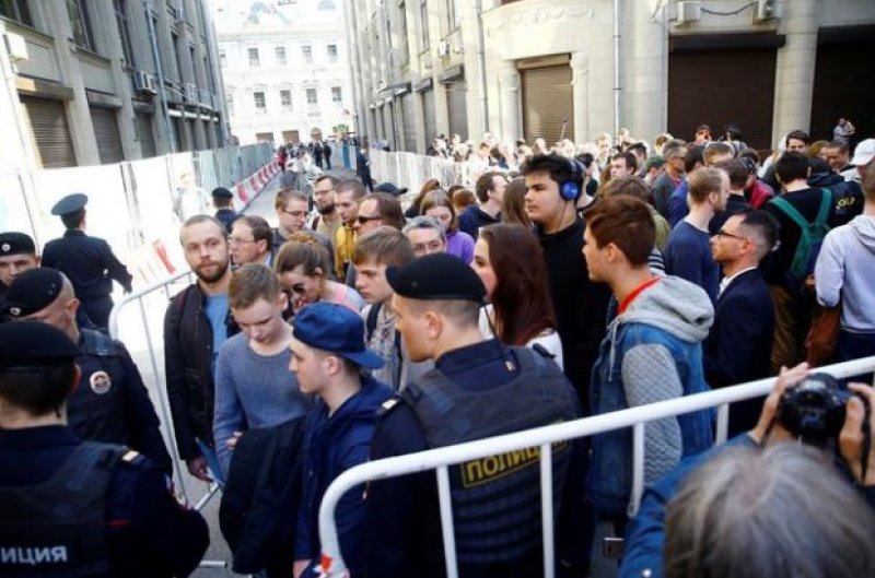 Rusya'da Putin karşıtı protesto