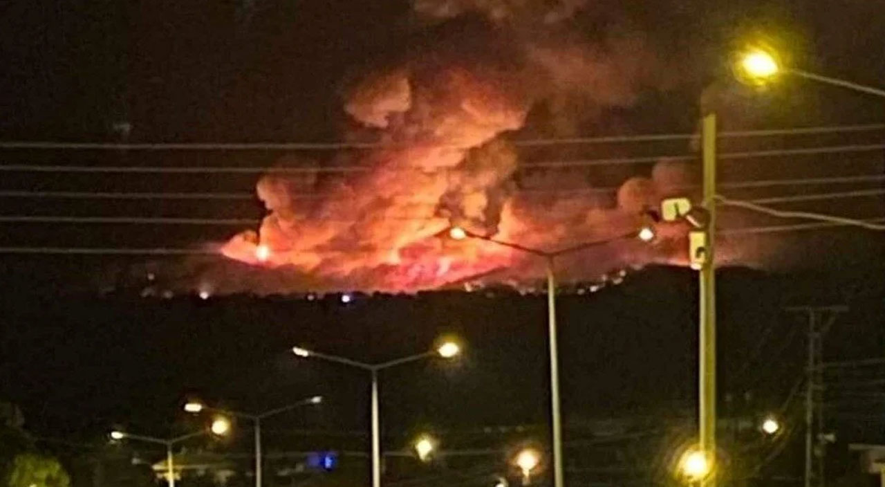 Yunanistan’daki yangın Edirne sınırına dayandı: Dumanlar gökyüzünü kapladı