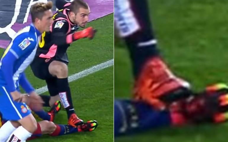 Barcelona Espanyol maçında kavga çıktı!