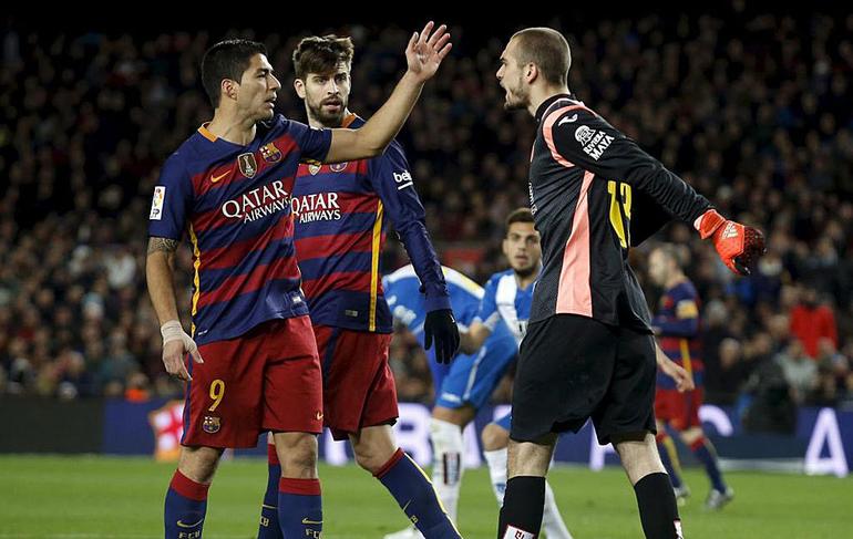 Barcelona Espanyol maçında kavga çıktı!