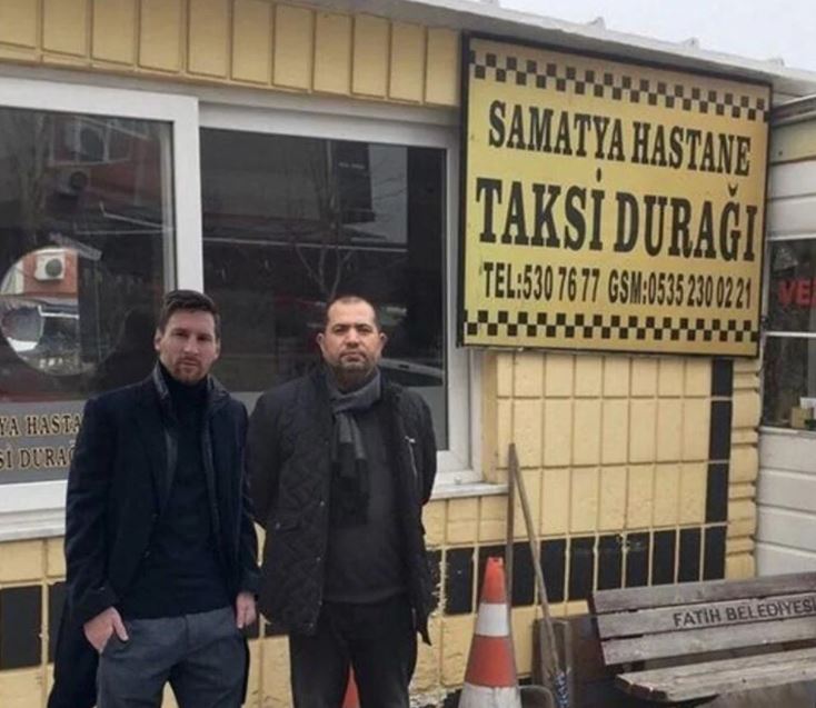 Messi’nin pozu Türkiye’de alay konusu oldu