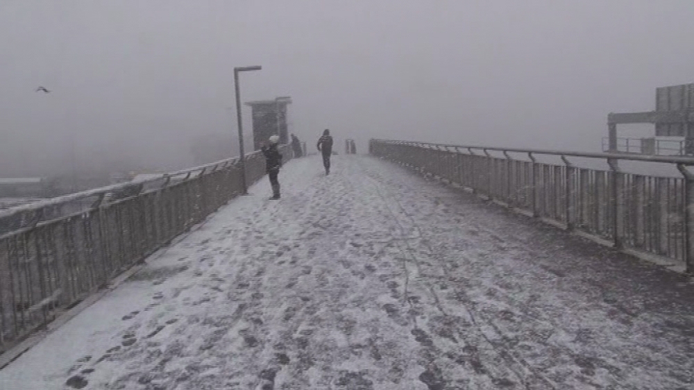 İstanbul'da kar yağışı başladı