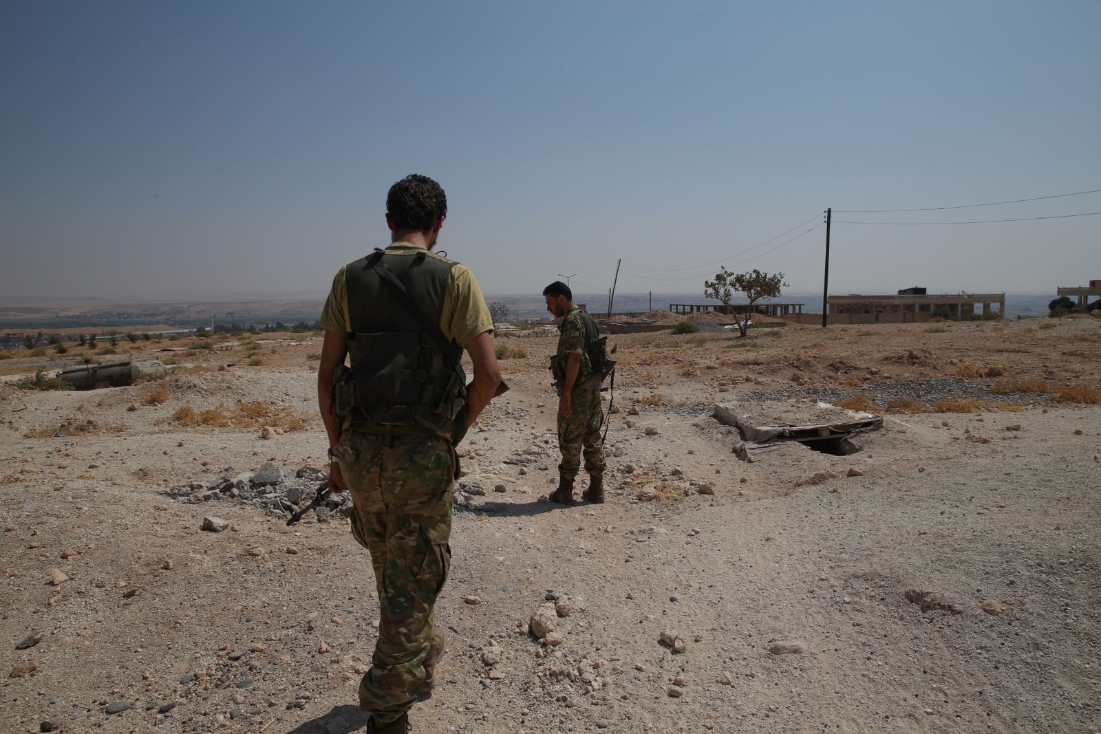 DAEŞ'in Cerablus'tan kaçarken kullandığı tüneller