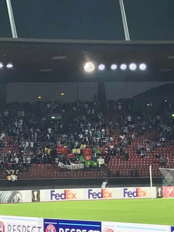 UEFA, PKK paçavrasına itiraz eden Osmanlıspor'u disipline sevk etti