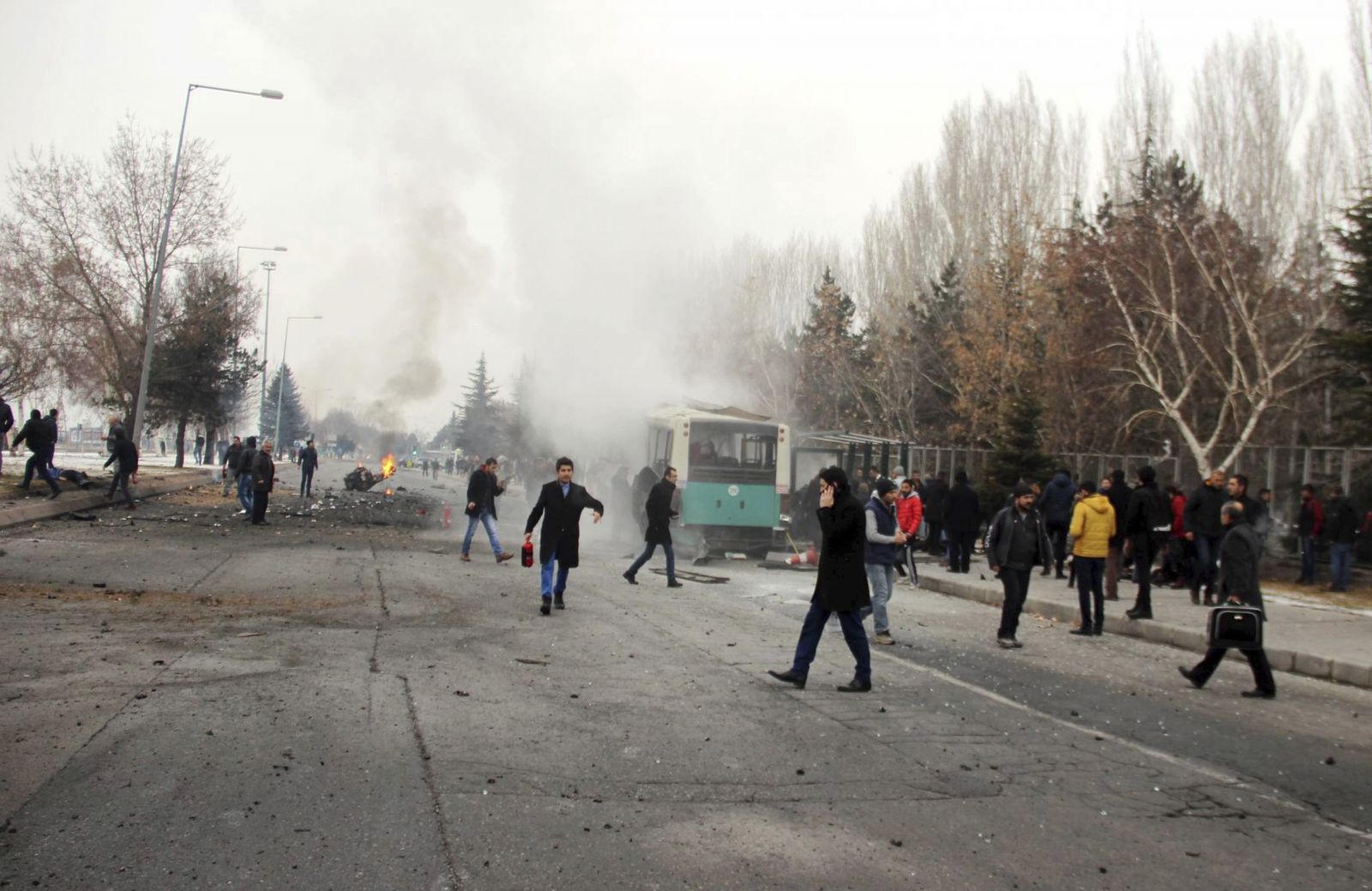 Kayseri'de bombalı araçla terör saldırısı: 14 şehit, 55 yaralı (Kayseri patlama | Şehit, yaralı sayısı)