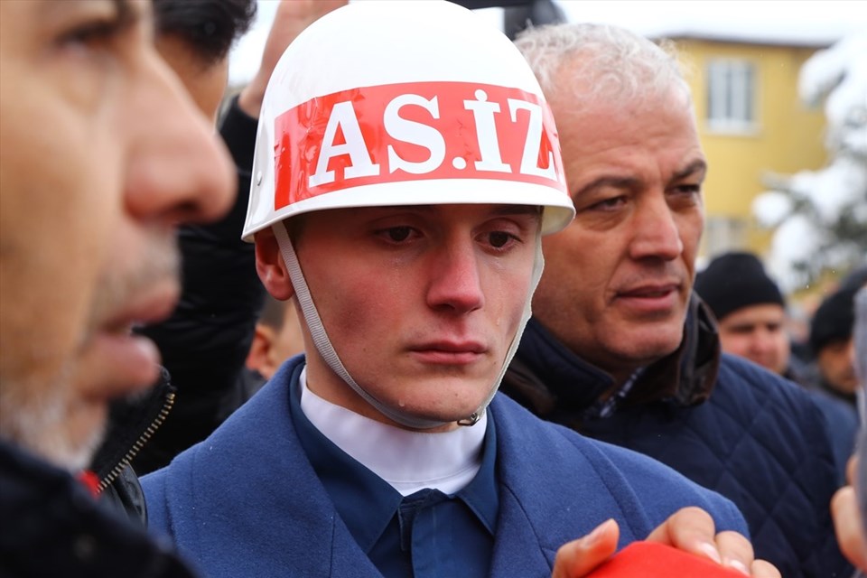 Fırat Kalkanı şehidi son yolculuğuna uğurlandı