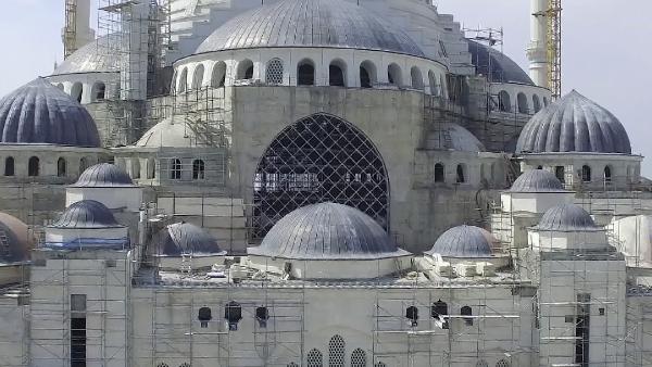 Çamlıca Camisi'nin yüzde 80'ni tamamlandı