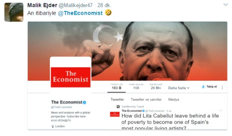 Economist, Erdoğan'ı kötülemek isterken dünyaya rezil oldu