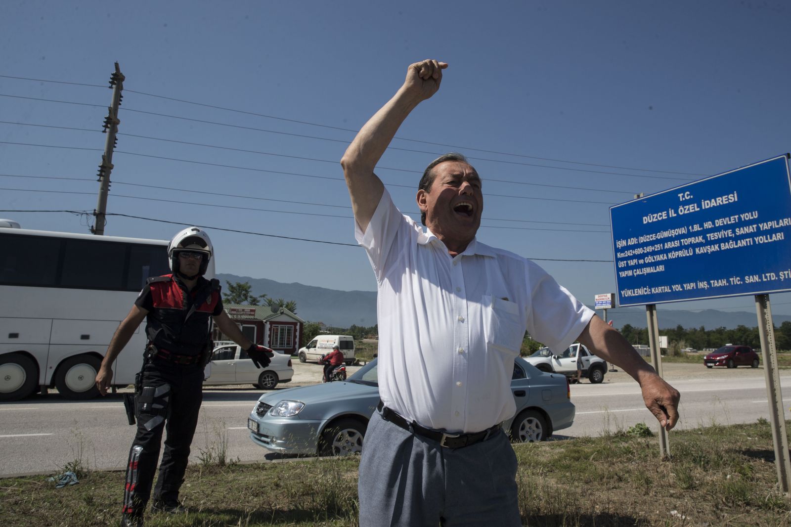 Düzce'de Kemal Kılıçdaroğlu'na tepki